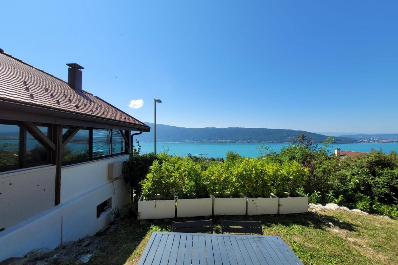 Maisonnette Vue Panoramique Lac D'Annecy فيير دو لاك المظهر الخارجي الصورة