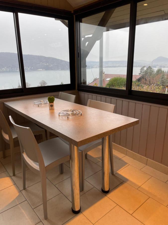 Maisonnette Vue Panoramique Lac D'Annecy فيير دو لاك المظهر الخارجي الصورة
