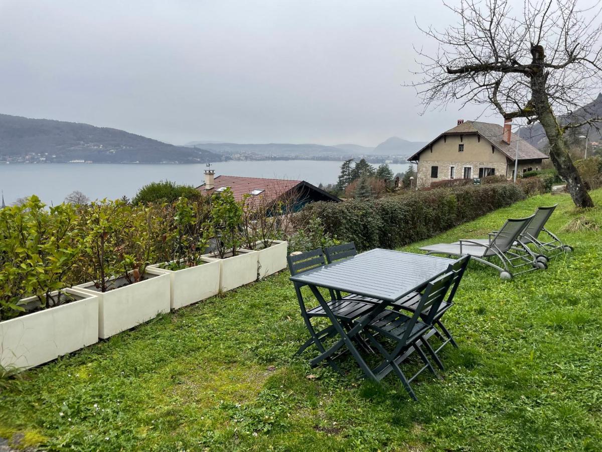 Maisonnette Vue Panoramique Lac D'Annecy فيير دو لاك المظهر الخارجي الصورة