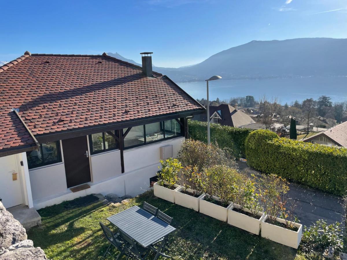 Maisonnette Vue Panoramique Lac D'Annecy فيير دو لاك المظهر الخارجي الصورة
